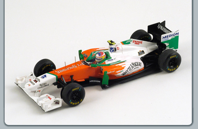 F1 Force India VJM04 # 15 Monaco GP - 2011 - P.di Resta<BR>1/43