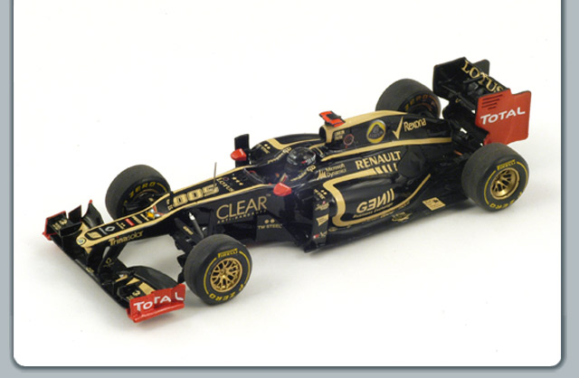 F1 Lotus Renault E20 # 9 Monaco GP - 2012 - K.Raikkonen<BR>1/43