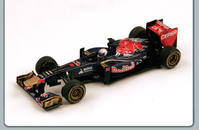 F1 Toro Rosso STR8 # 18 Australian GP - 2013 - Vergne<BR>1/43