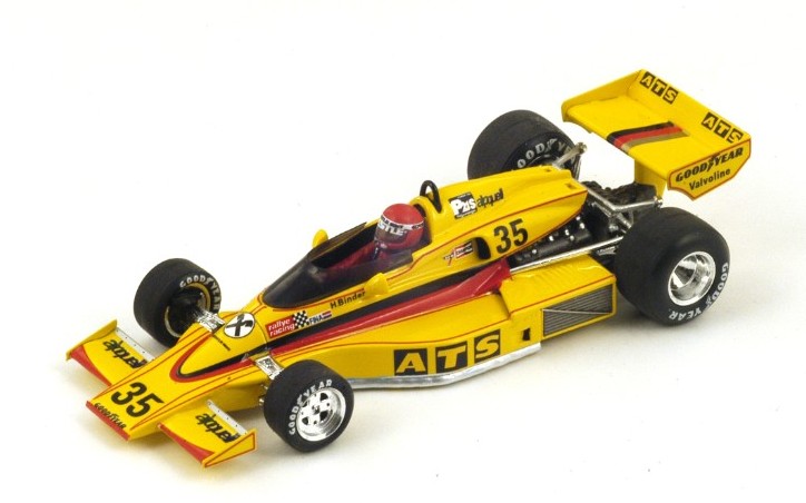 F1 ATS Penske PC4 # 35 Dutch GP - 1977 - Hans Binder<BR>1/43