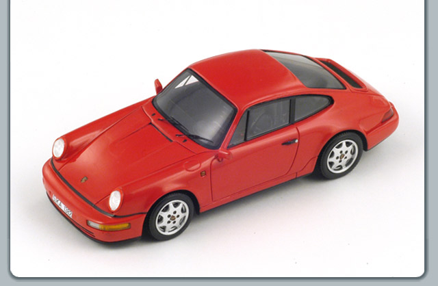 Porsche 911 Carrera 4 - 1989 - Vermelho<BR>1/43