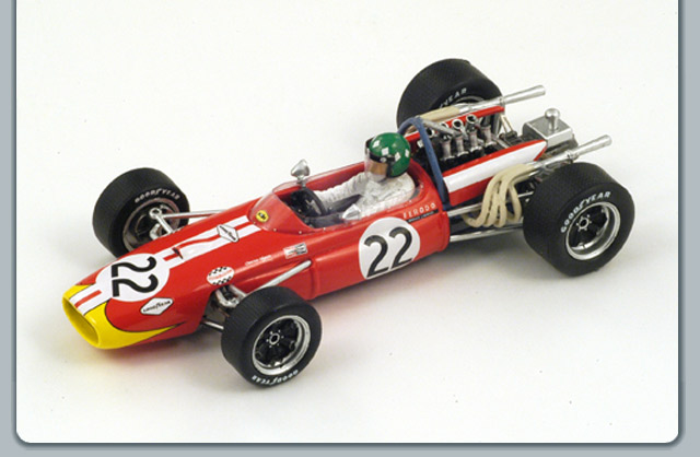 F1 Brabham BT20 # 22 Dutch GP 5th - 1968 - Silvio Moser<BR>1/43