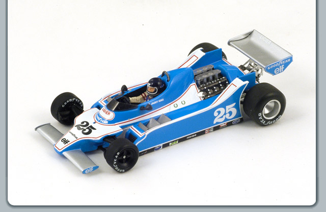 F1 Ligier JS11 # 25 Dutch GP 5th - 1979 - Jacky Ickx<BR>1/43