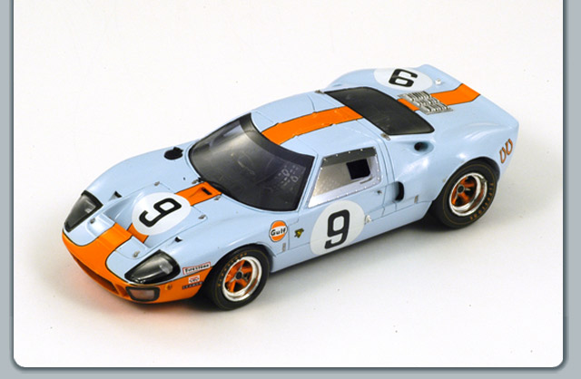Ford GT 40 # 9 Le Mans Winner - 1968<BR>1/43