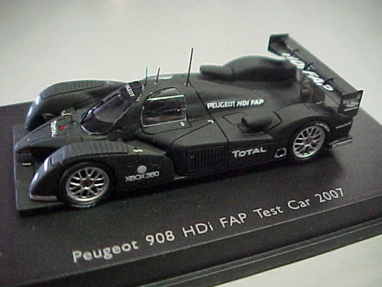 Peugeot 908 HDi FAP Test Car - 2007<BR>1/87