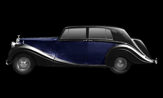 Rolls-Royce Silver Wraith Saloon - 1952 - Azul<BR>1/43