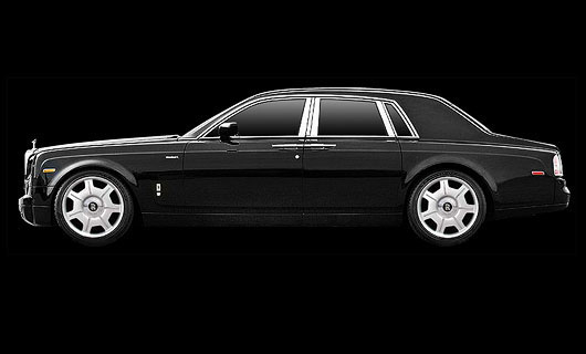 Rolls-Royce Phantom Sedan - 2009 - Preto<BR>1/43