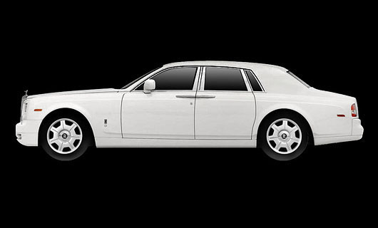 Rolls-Royce Phantom Sedan - 2009 - Branco<BR>1/43