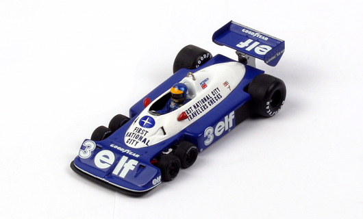 F1 Tyrrell P34 # 3 Brazil GP - 1977 - R.Peterson<BR>1/43