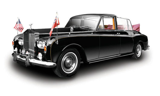 Rolls-Royce Phantom V Queen Elizabeth II - 1967 - Preto<BR>1/43