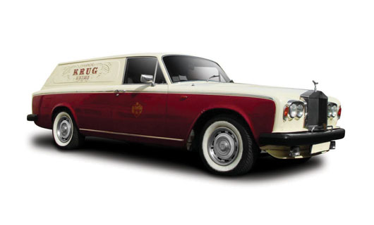 Rolls-Royce Silver Shadow Krug Delivery - 1979 - Vinho<BR>1/43