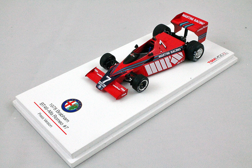 F1 Alfa Brabham BT46 #7 - 1978 - Press Version<BR>1/43