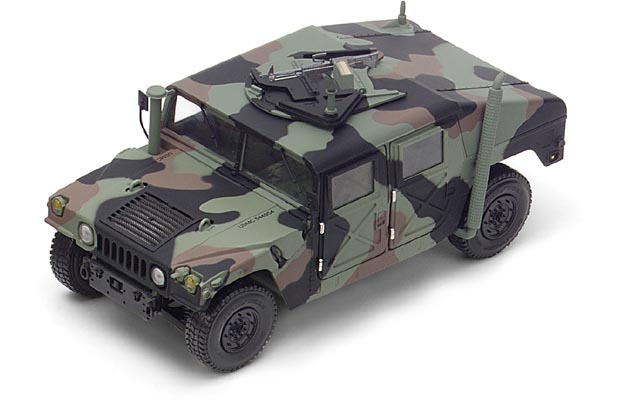 AM General Humvee - 1990 - Camuflagem de Guerra<BR>1/18