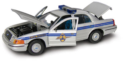 Ford Crown Victoria Police South Carolina - 2000 - Prata<BR>1/43