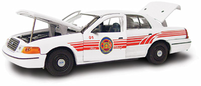 Ford Crown Victoria Police - 2003 - Branco<BR>1/43