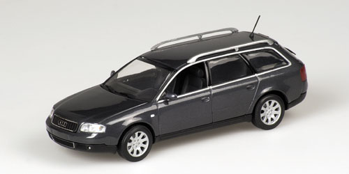 Audi A6 Avant - 2001 - Cinza Escuro<BR>1/43