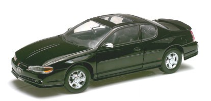 Chevrolet Monte Carlo - 2000 - Preto<BR>1/18