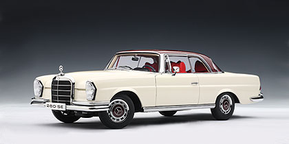 Mercedes-Benz 280 SE Coupe - 1968 - Branco<BR>1/18 Mercedes-Benz 280 SE Coupe - 1968 - Branco<BR>1/18
