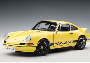 Porsche 911 Carrera RS 2.7 - 1973 - Amarelo<BR>1/18