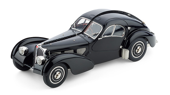 Bugatti Typ 57 SC Atlantic Coupe - 1938 - Preto<BR>1/18 Bugatti Typ 57 SC Atlantic Coupe - 1938 - Preto<BR>1/18