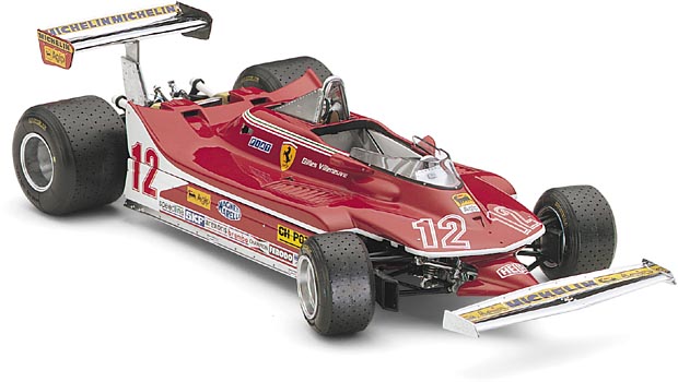 F1 Ferrari 312T4 # 12 French GP - 1979 - G.Villeneuve<BR>1/18 F1 Ferrari 312T4 # 12 French GP - 1979 - G.Villeneuve<BR>1/18