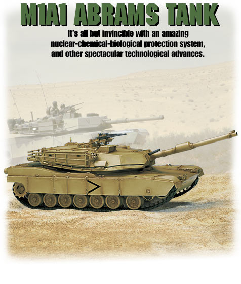 M1A1 Abrams Tank<BR>1/24