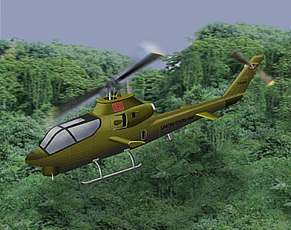 AH-1 G Cobra. U.S. Army - Rebels<BR>1/48