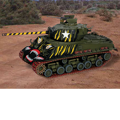 Sherman Tank - Tiger Version Korea<BR>1/24