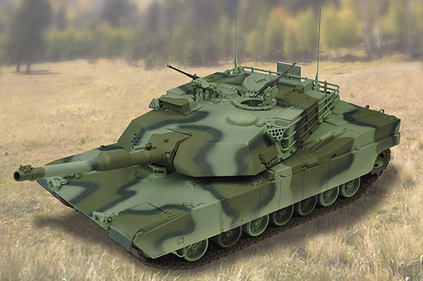 M1A1 Abrams Tank NATO<BR>1/24