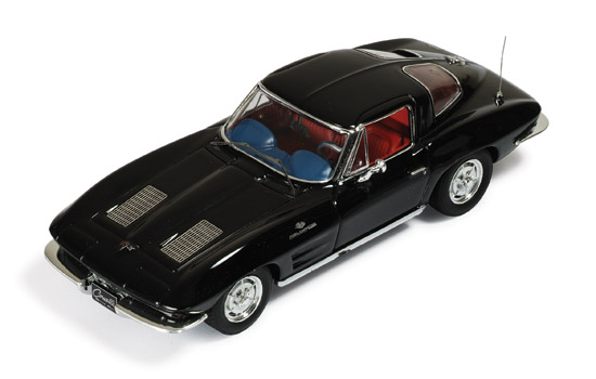 Corvette Stingray - 1963 - Preto<BR>1/43