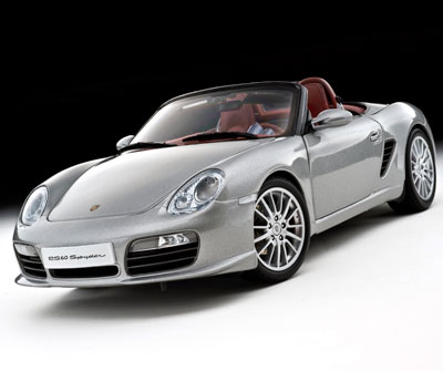 Porsche Boxster S RS60 - 2008 - Prata<BR>1/18