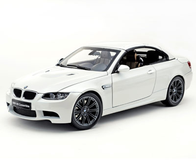 BMW M3 Convertible - Branco<BR>1/18