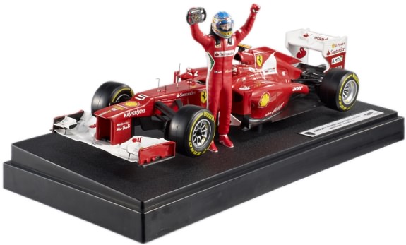 F1 Ferrari F2012 Malaysian GP Victory - 2012 - F.Alonso<BR>1/18 F1 Ferrari F2012 Malaysian GP Victory - 2012 - F.Alonso<BR>1/18