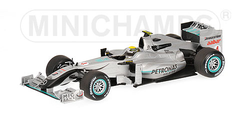 F1 Mercedes GP Petronas Showcar - 2010 - N.Rosberg<BR>1/43 F1 Mercedes GP Petronas Showcar - 2010 - N.Rosberg<BR>1/43