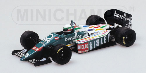 F1 Benetton BMW B186 - 1986 - Teo Fabi<BR>1/43 F1 Benetton BMW B186 - 1986 - Teo Fabi<BR>1/43