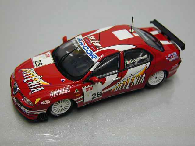 Alfa Romeo 156 # 28 - 1999 - F.Giovanardi<BR>1/43