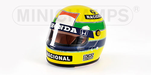 Capacete Bell - 1988 - Ayrton Senna<BR>1/2