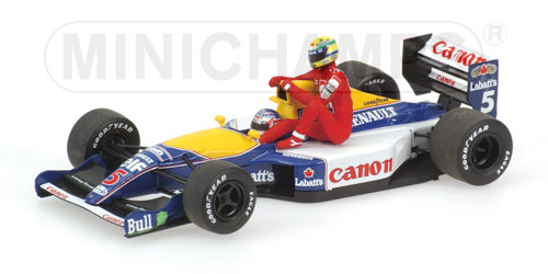 F1 Williams Renault FW14 - 1991 - Nigel Mansell/A.Senna<BR>1/43