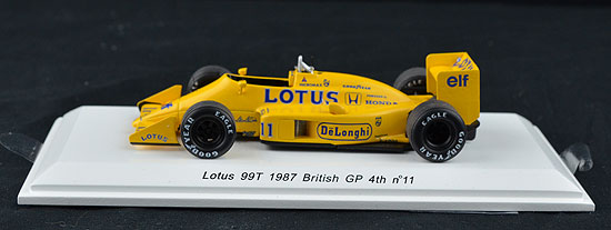 F1 Lotus 99T British GP - 1987 - S.Nakajima<BR>1/43 F1 Lotus 99T British GP - 1987 - S.Nakajima<BR>1/43