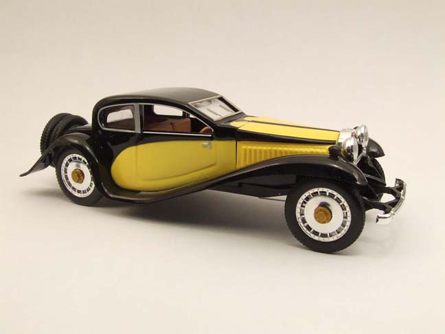 Bugatti T50 - 1933 - Preto/Amarelo<BR>1/43