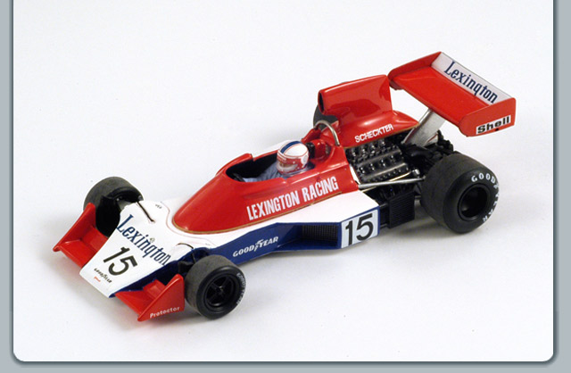 F1 Tyrrell 007 # 15 South African GP - 1976 - J.Scheckter<BR>1/4 F1 Tyrrell 007 # 15 South African GP - 1976 - J.Scheckter<BR>1/4
