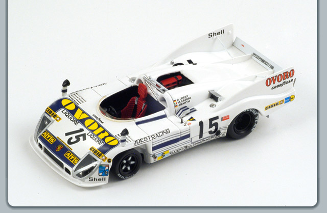 Porsche 908/3LH # 15 Le Mans 4th - 1975<BR>1/43