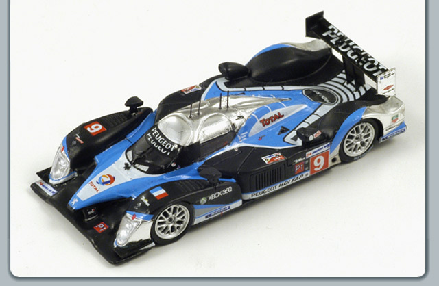 Peugeot 908 HDI-FAP # 9 Le Mans Winner - 2009<BR>1/87 Peugeot 908 HDI-FAP # 9 Le Mans Winner - 2009<BR>1/87