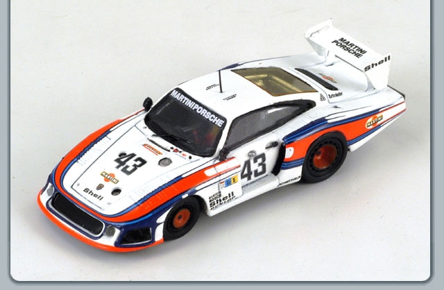 Porsche 935/78 # 43 Le Mans 8th - 1978<BR>1/87 Porsche 935/78 # 43 Le Mans 8th - 1978<BR>1/87