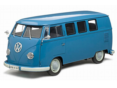 VW Kombi - 1957 - Azul<BR>1/12