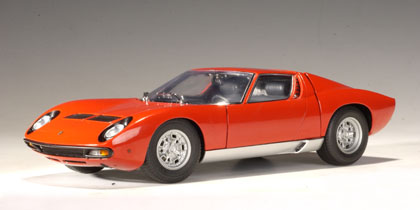 Lamborghini Miura SV - 1970 - Vermelho<BR>1/18 Lamborghini Miura SV - 1970 - Vermelho<BR>1/18