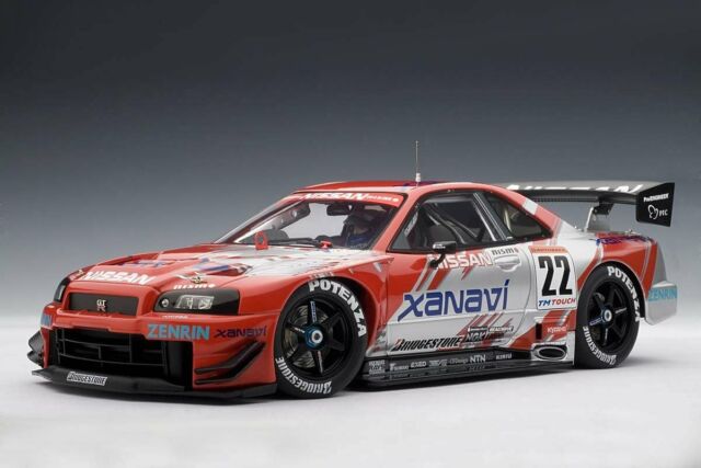 Nissan Skyline GT-R R34 # 22 - 2003<BR>1/18 Nissan Skyline GT-R R34 # 22 - 2003<BR>1/18