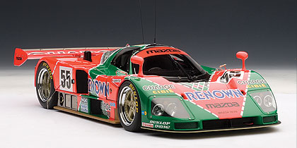 Mazda 787B Renown # 55 Le Mans Winner - 1991<BR>1/18 Mazda 787B Renown # 55 Le Mans Winner - 1991<BR>1/18