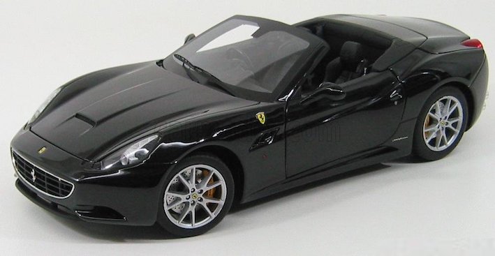 Ferrari California - 2009 - Preto<BR>1/18 Ferrari California - 2009 - Preto<BR>1/18