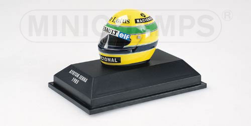 Capacete Bell - 1985 - Ayrton Senna<BR>1/8